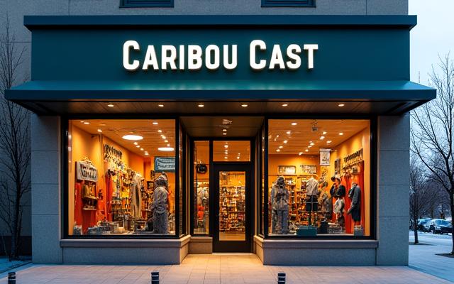 Exterior of Caribou Cast physical store in Edmonton