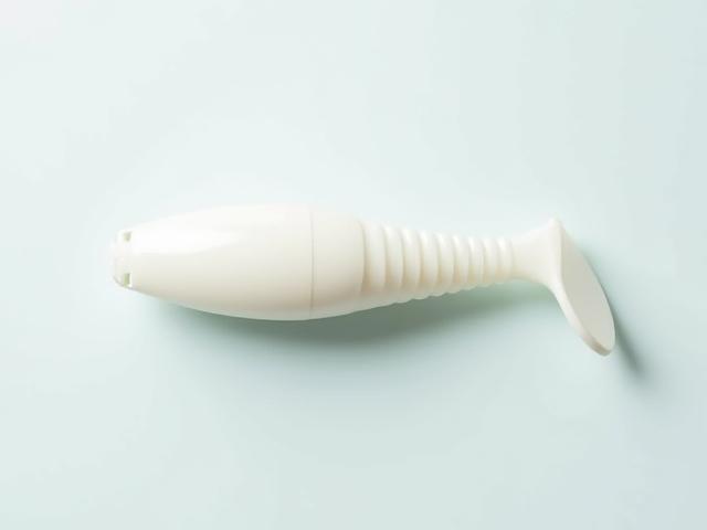 Plain, unpainted fishing lure blank ready for customization