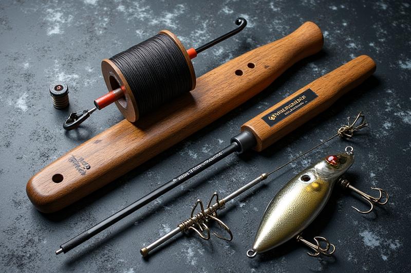 Heavy-duty pike ice fishing kit for Pigeon Lake